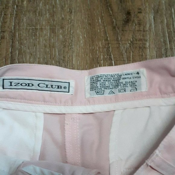 Izod Club Golf Women's Pleated Shorts ~ Sz 4 - Picture 2 of 3